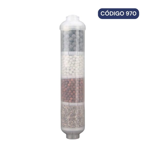 Filtro Remineralizador en Línea / 2x10 Pulgadas