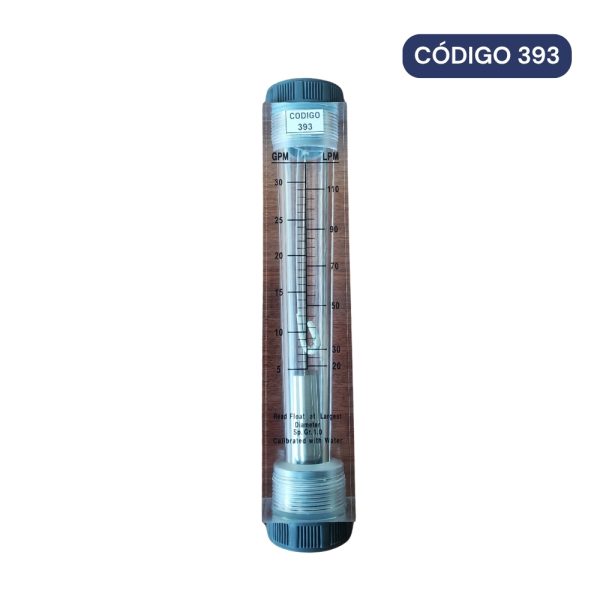 Rotámetro en línea / LZM - 25GF / 20 - 110 LPM