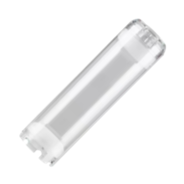 CARTUCHO RECARGABLE / CUERPO TRANSPARENTE / TAMAÑO 10X2.5 PULG