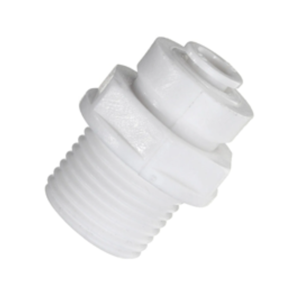 Conector Reductor-Adaptador 1/2" NPT (M) x 1/8" Conector Rapido