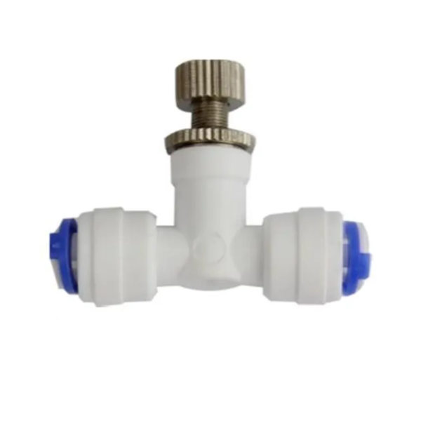 Válvula Reguladora de Caudal 1/4" para Ósmosis Inversa