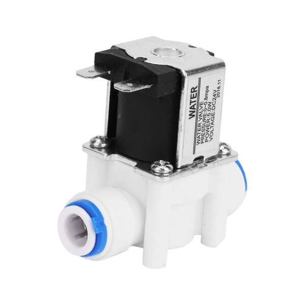 Válvula Solenoide de Entrada 24V DC, 3/8" para Ósmosis Inversa